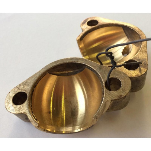 Coppia semigusci bronzo - coppia,